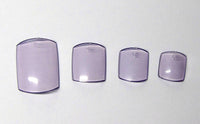 Trend: 100 Toe Nails - Full Cover Nageltips für die Füße - Farbe frei wählbar