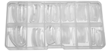 120 Dual System Forms - Popits Schablonen für Acryl, Acrylgel, PolyAcryl - nach Größe sortiert