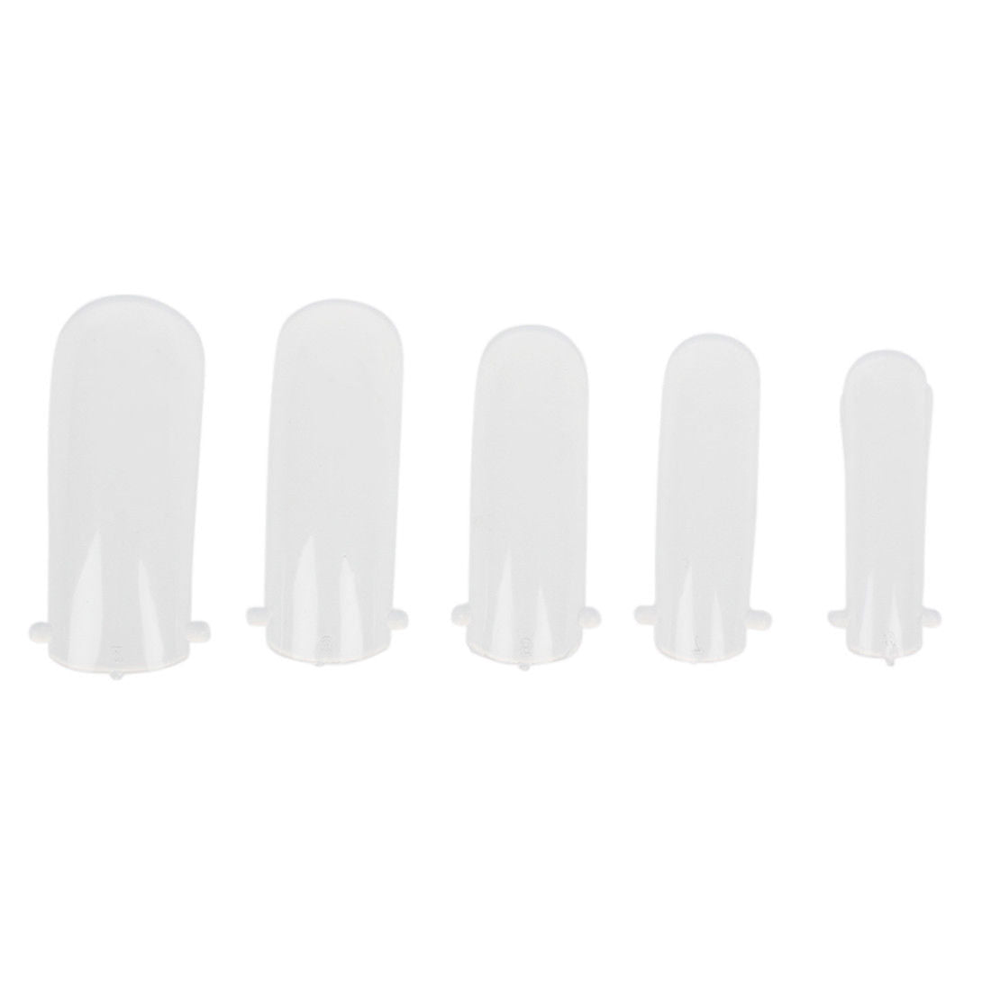 SOLUSTRE Nagelformen Set – 100 Stück, Doppelt Stark – Für Acryl- & UV-Gel-Verlängerungen, Golden