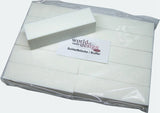 Schleifblock Buffer Feilblock weiß  100/100/100/100  für Natur- u. Kunstnägel - Menge wählen