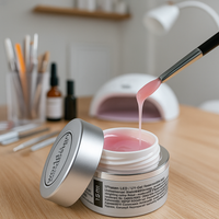 Sonder-Edition: 30 ml.  1 Phasen milky rosé, Nagelgel rosa milchig, Babyboomer Look - Auswahl