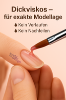 Bestseller: LED / UV  Aufbau Cover Nagelgel  milchig dick- freie Auswahl