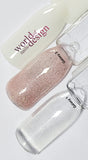 6 ml. 𝐅𝐢𝐧𝐢𝐬𝐡-  UV Lack, Gel Nagellack, LED/UV Polish Gel,  Soak Off Gel ablösbar - 𝐐𝐮𝐢𝐜𝐤 𝐅𝐢𝐧𝐢𝐬𝐡 - Brillant High Gloss / milky rosa / milky white / Diamond Glimmer (silber)/ Galaxy - freie Auswahl