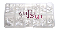 100 er Box  / 500 er Box - N-Tips Natur / Clear Tips transparent oder French White weiss -  Style 11 oder Style 14 - freie Auswahl