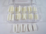 100 er Box  / 500 er Box - N-Tips Natur / Clear Tips transparent oder French White weiss -  Style 11 oder Style 14 - freie Auswahl