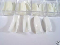 100 er Box  / 500 er Box - N-Tips Natur / Clear Tips transparent oder French White weiss -  Style 11 oder Style 14 - freie Auswahl