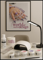 LED / UV Aufbau Gel "Diamond Shimmer" Cover Cinderella Glimmer, Milky White, Milky Rosa, Clear