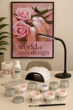15 ml. / 30 ml.  Premium LED/UV-Gel Fiberglas milchig rosa - dickviskose milky rosé Babyboomer