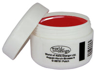 5 ml. UV / LED Premium Farbgel Korallen- Rot  / Nagelgel für Full-Cover oder French - No. 013