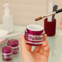 ProLine Aufbaugel dick viskose -Designer Tiegel Pink - Nagelgel für Profi`s mit Sunblocker