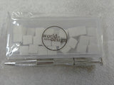 50 Stück Ombre Nagel Schwamm, Mini-Tupf-Schwamm, Nail Sponge Tool  mit Schwamm-Picker / Greifer