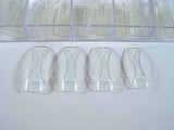 100 er Box  / 500 er Box - N-Tips Natur / Clear Tips transparent oder French White weiss -  Style 11 oder Style 14 - freie Auswahl