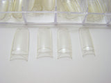 100 er Box  / 500 er Box - N-Tips Natur / Clear Tips transparent oder French White weiss -  Style 11 oder Style 14 - freie Auswahl