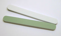 Hochglanz Polierfeile / Super Shiner weiß grün - Körnung 1000 / 4000  - nur für Naturnägel