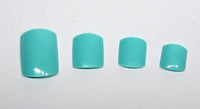 Trend: 100 Toe Nails - Full Cover Nageltips für die Füße - Farbe frei wählbar
