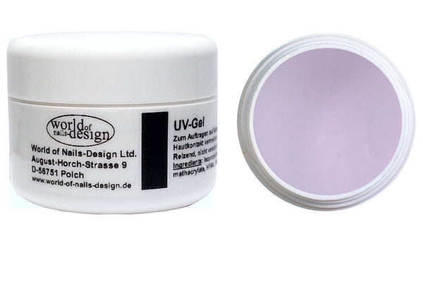 BasicLine Modellagegel extra dick UV / LED Gel  mit Sunblocker, violett klar - Auswahl