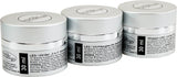Sonder-Edition: 3 x 30 ml. UV / LED Spar-Set - Fiberglas Gel, 1Phasen milky rosé, "3in1" Gel - Tiegel Silber