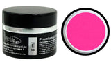 8 ml. UV Farbgel Neon Pink - extrem auffallende Farbe - im Designer Tiegel schwarz