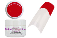 5 ml UV Farbgel "Ferrari Rot" Nagelgel für Fullcover oder French