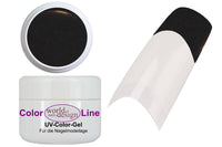 5 ml UV Gel "tief Schwarz" Nagelgel für Fullcover oder French