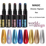 NEU:  MAGIC Chrome Pigment Pen - Chrome Puder extra fein - im Stift -super leichte Anwendung - Sonderpreis