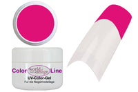 5 ml. UV Farbgel Pink , intensive Farbe, Nagelgel für Fullcover oder French