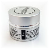 15 ml. UV/LED Gelee Gel, Jelly Gel, Aufbaugel, Camouflage Cover Milky White