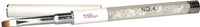Katzenzunge Delux - Auswahl Gr 4 oder 6 - weiss  chrome  Strassdesign - Fullcover Pinsel