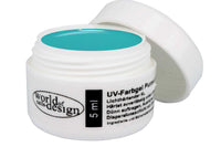 5 ml. UV Farbgel Türkis V12003, Nagelgel für Fullcover oder French