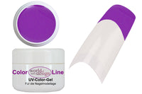 UV / LED Neon Farbgel - Neon Gel Pink + Gelb + Rot + Grün + Orange + Violett - Einzeln oder  Set