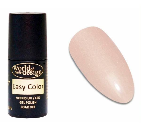 Easy Color LED/UV Polish Gel, Hybridlack, Soak Off Gel ablösbar- Nude  A-172 - 6 ml