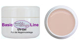 Camouflage  Cover Gel (5 ml. - 50 ml.) freie Auswahl - UV / LED Gel soft white, rosa milchig, beige