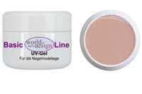 Camouflage  Cover Gel (5 ml. - 50 ml.) freie Auswahl - UV / LED Gel soft white, rosa milchig, beige