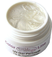 5 ml. UV Farbgel Perlmutt weiss  für French,- Schmuck, - Full Cover- und Hochzeitsnägel