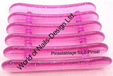 Brush Pen Holder - Pinsel Ablage, Halter in Pink - bis zu 5 Pinsel / Spotswirl