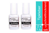 1 x 7,5gr. Profi-Tipkleber, Spezial Nagelkleber extra stark in der Pinselflasche