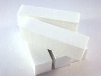 Schleifblock Buffer Feilblock weiß  100/100/100/100  für Natur- u. Kunstnägel - Menge wählen