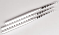Pinsel Set 3 teilig weiss-  Fineliner Pinsel für das filigrane Nagel Design