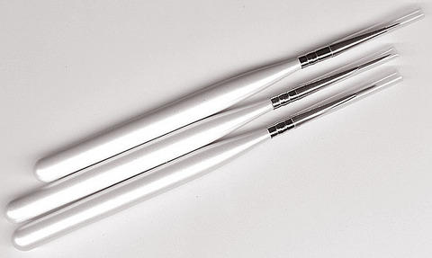 Pinsel Set 3 teilig weiss-  Fineliner Pinsel für das filigrane Nagel Design