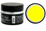 8 ml. UV Farbgel Neon Gelb - extrem auffallende Farbe - im Designer Tiegel schwarz