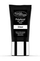 30 ml.  PolyAcryl Gel  klar - UV / LED Acryl-Sytem in der Tube